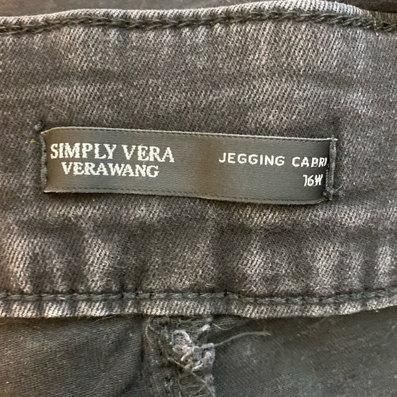 Simply Vera Vera Wang jegging Capri - Picture 4 of 8